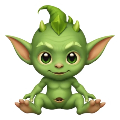 Goblin small baby   sticker