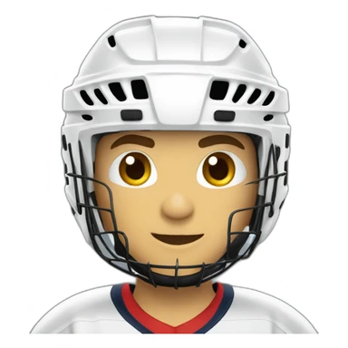 Dragon’s hockey player sticker