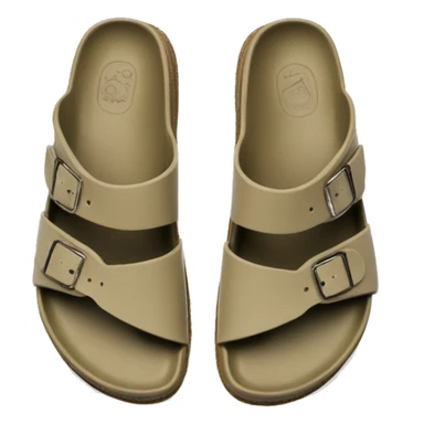 Birken stock Boston clog khaki beige color sticker