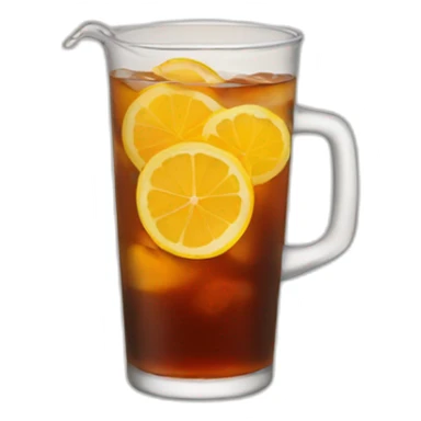 Ice tea analysis sticker