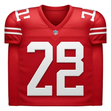 NFL players jersey | need only jersey no 22  sticker