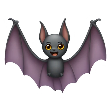 bat wings sticker