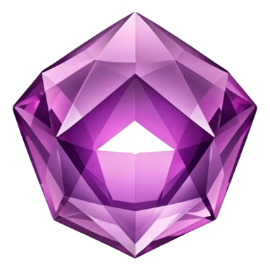 crystal pink gem amethyst sticker
