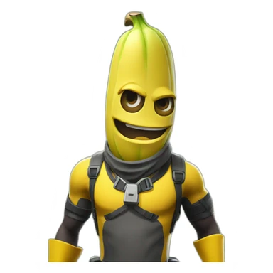 Fortnite skin banana sticker