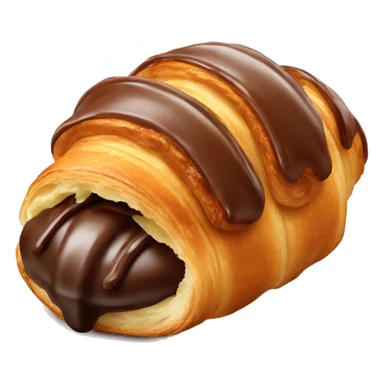 Chocolate croissant  sticker
