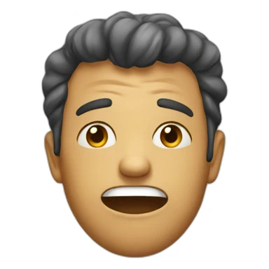 hilarious but stressed sticker