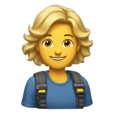 Cara de felicidad sticker