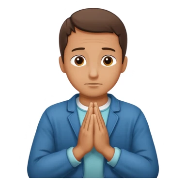 🧔🏻🙏🏻 sticker