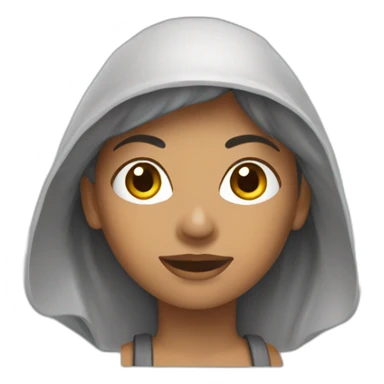 Femme qui trébuche sticker