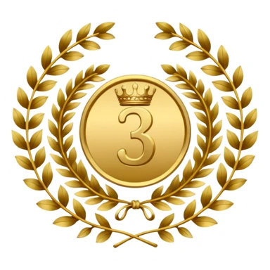 The number that took 23nd place was decorated with an imperial laurel wreath sticker