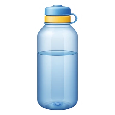 Plastic Water bottle sticker