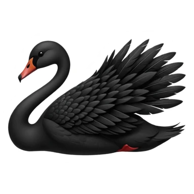 Cisne negro sticker