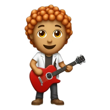 red guitar developer roasted chickpea sticker