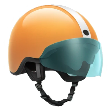 bike helmet with tinted visor sticker