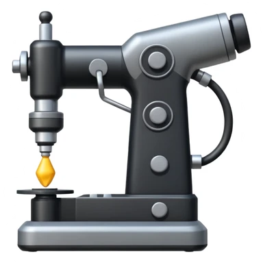 Een boor machine een trilboor sticker