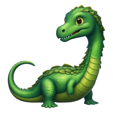 Loch Ness monster sticker