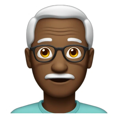 Dark Tone grandpa sticker