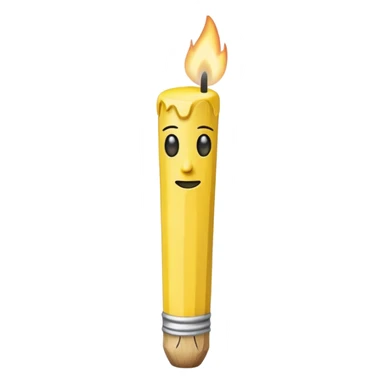 Matchstick without face sticker