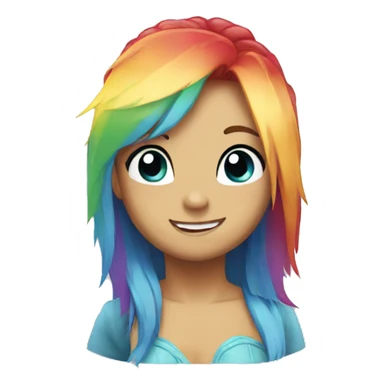 Rainbow dash sticker