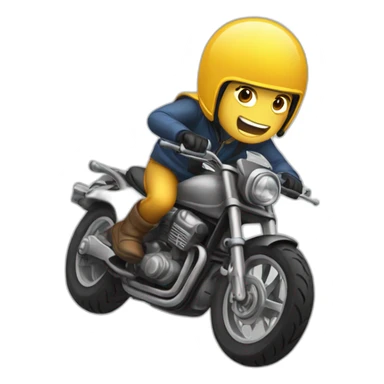 Wheeling moto sticker