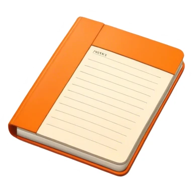 an orange field notes expedition notebook sticker