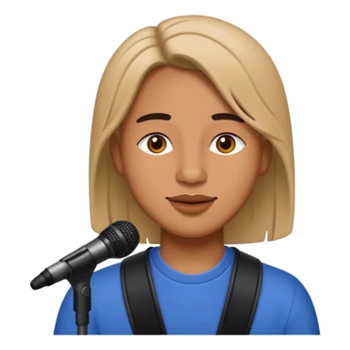 Singer de Jul sticker