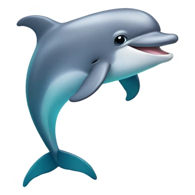 cute dolphin  sticker