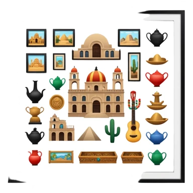 Day o the death, missing people, hereditary movie, museum,tacos,culture,museum in mexico sticker