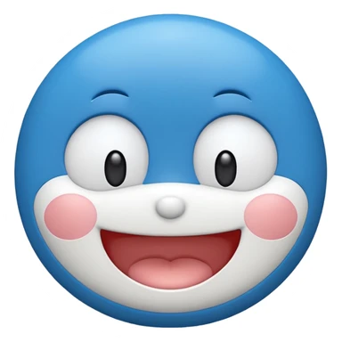 Make the emojis of doraemon sticker