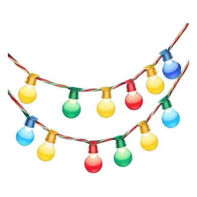 Luces navideñas  sticker