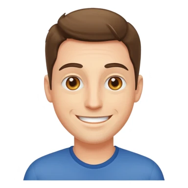 happy man light sticker