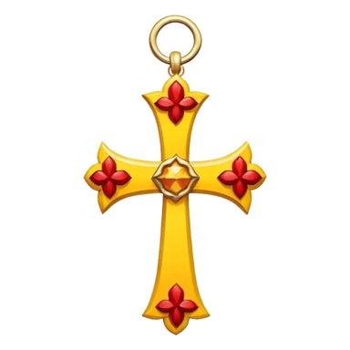 occitanie cross red yellow  sticker