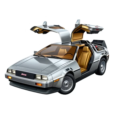 DeLorean DMC-12 sticker