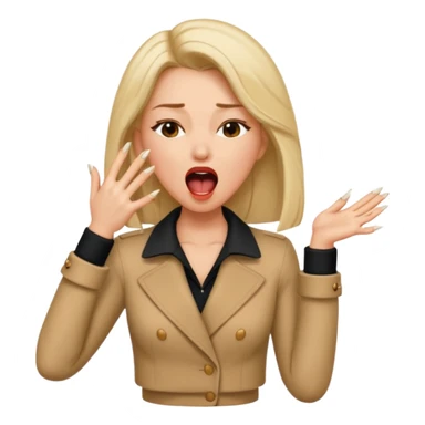Slay girl emoji💅🥱böyle yap kızı yapma sticker