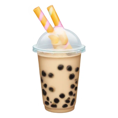 bubble tea sticker