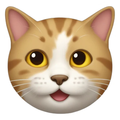 Gato cagando sticker