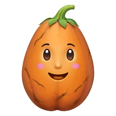 sweet potato sticker