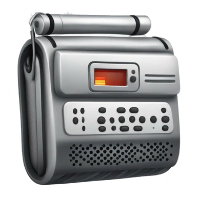 voice recorder realistic sticker