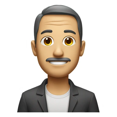 hai mit zylinder sticker