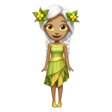 una donna elfo login sticker