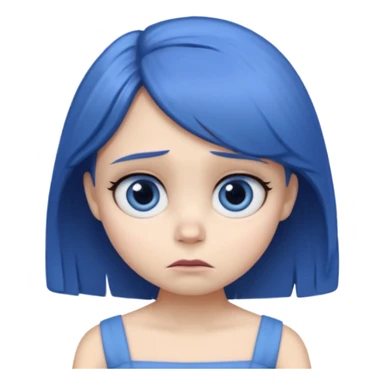 Sadness from the Inside Out movie sticker