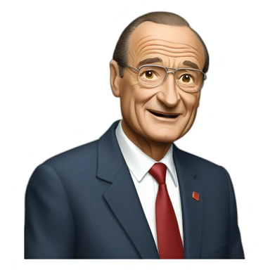 Jacques Chirac sticker