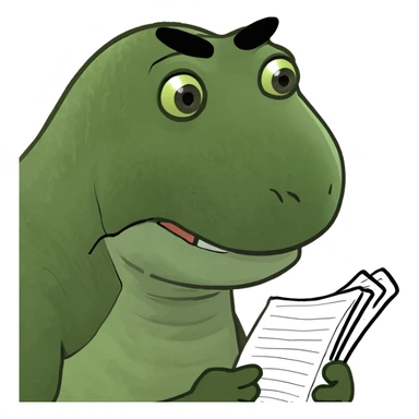 dino archeologist sticker