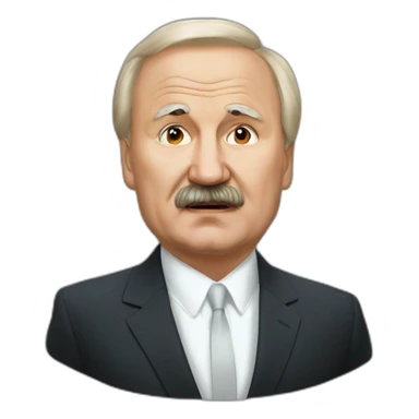 Lukashenko's fear sticker