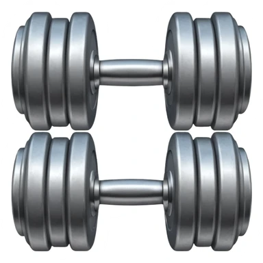 1 dumbbell sticker