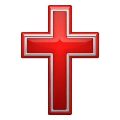 🛡️ Protección con la cruz roja en el medio  sticker