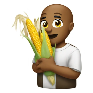 California with an ear of corn  sticker