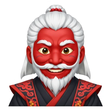 Tengu Japanese sticker