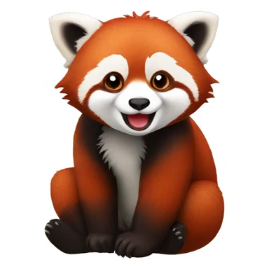 red panda event sticker