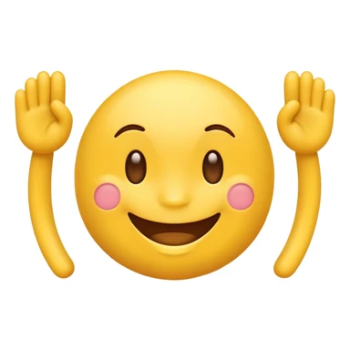 three legged emoji sticker